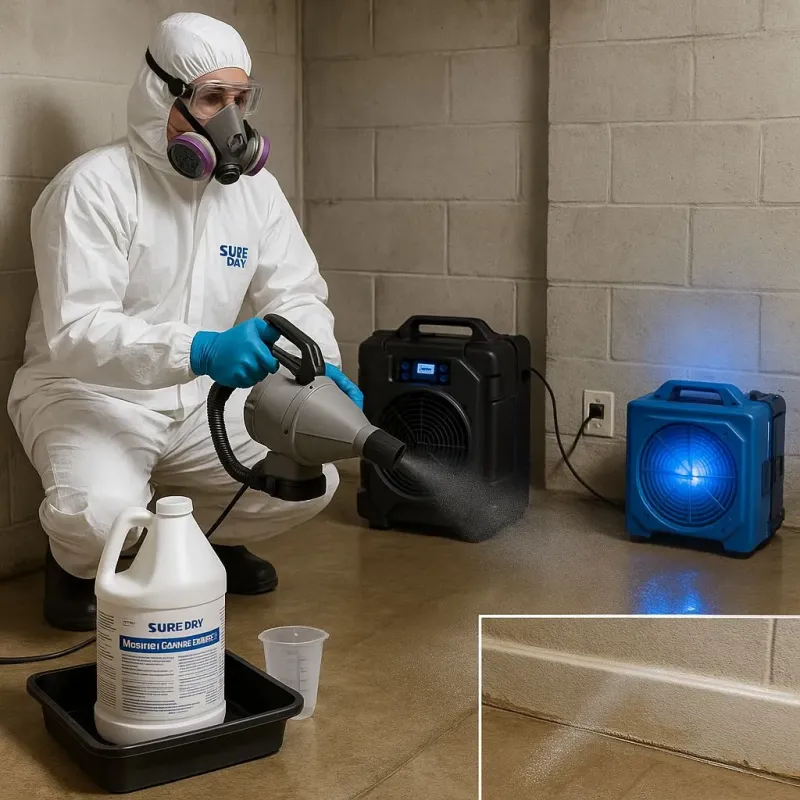 Sanitization and Odor Removal process in Huron, CA