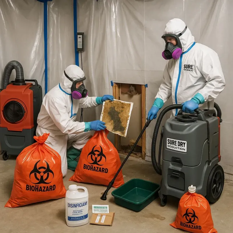 Contaminated Water Handling Protocols process in Huron, CA